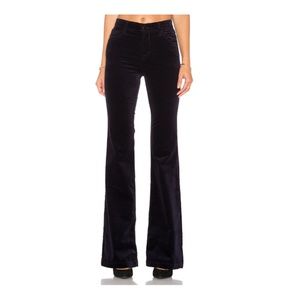 J Brand Maria Flare Pants- Twilight Purple